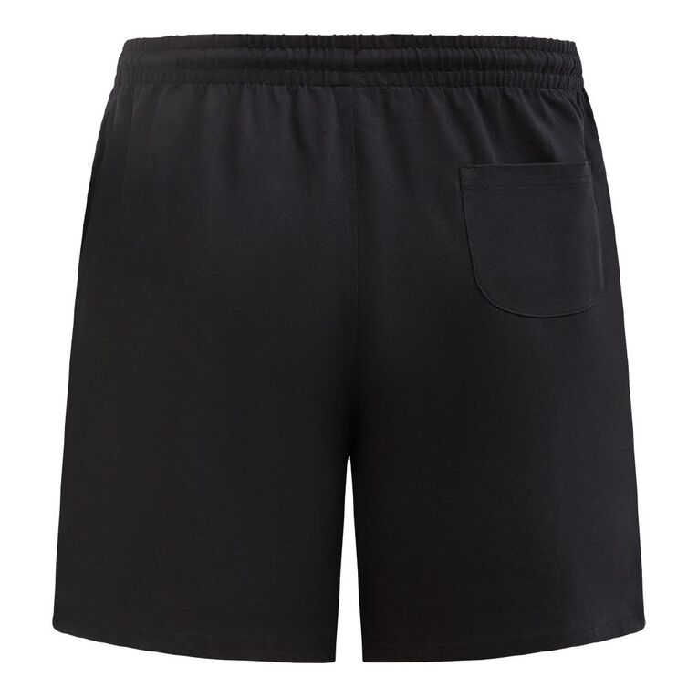 Garage Men's Baggy Jersey Shorts, Black, hi-res