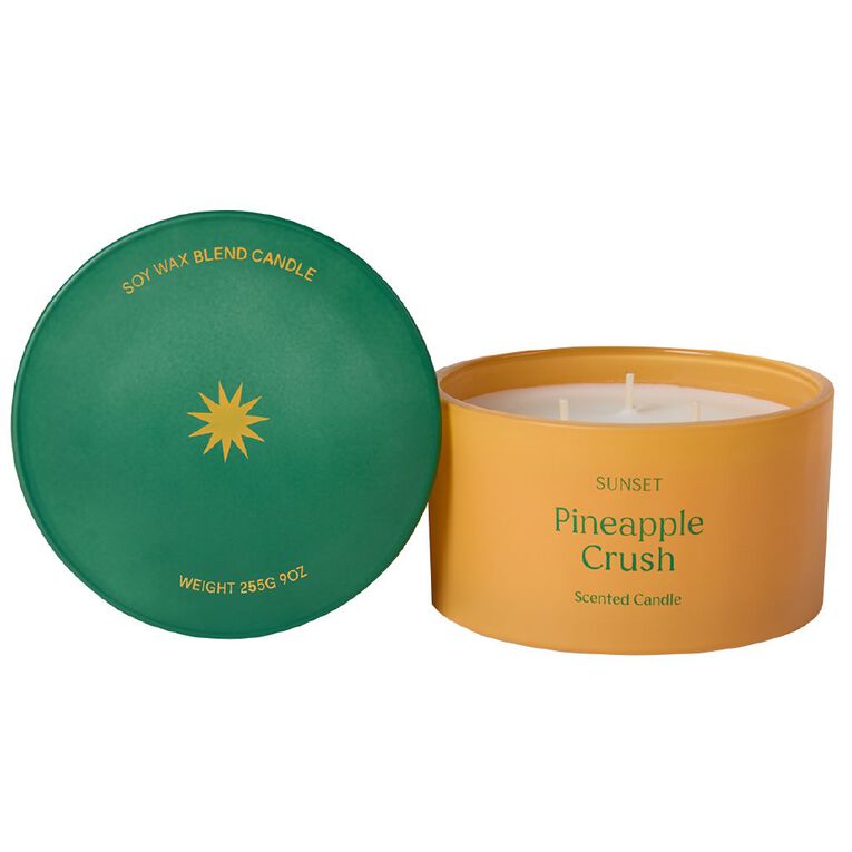 Living & Co Sunset Scented Candle 9oz, , hi-res
