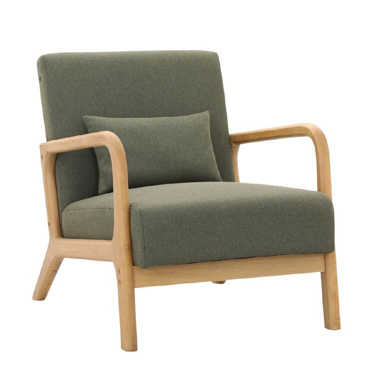 Living & Co Relaxing Chair Green, , hi-res