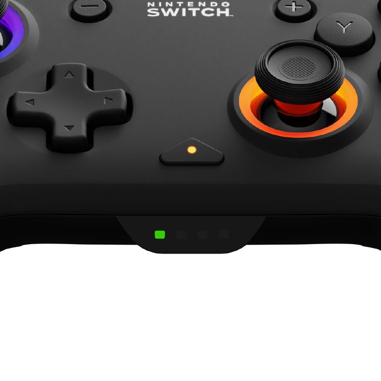 PDP Afterglow Wave Wireless Plus Nintendo Switch Controller Black, , hi-res