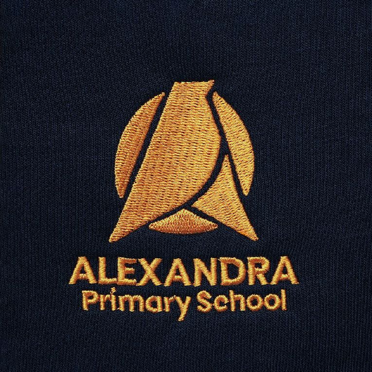 Schooltex Alexandra Primary Hoodie With Embroidery, Navy, hi-res
