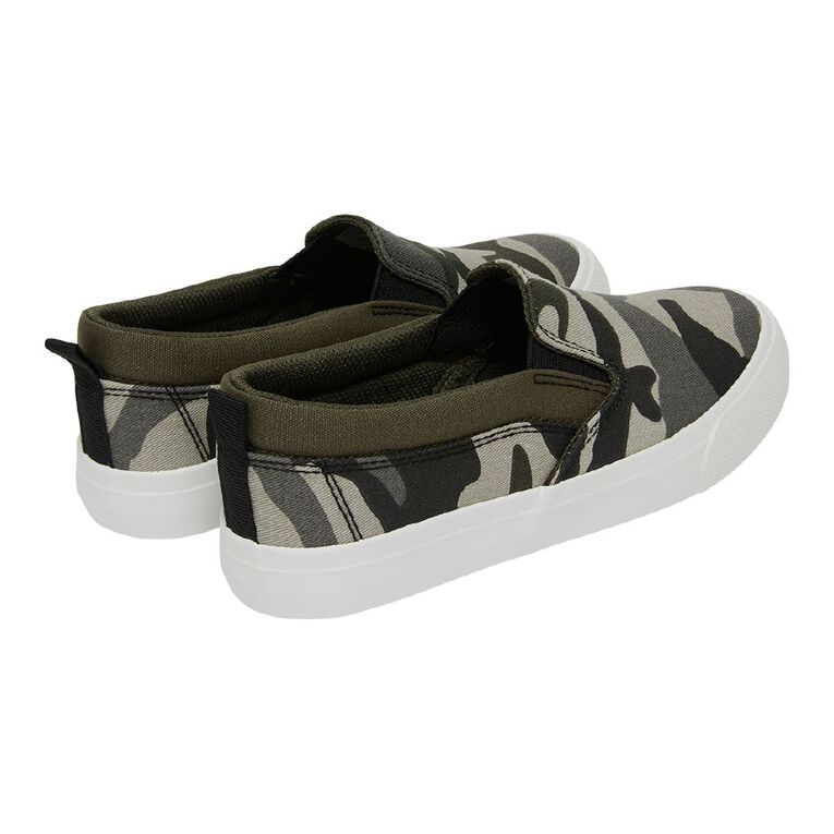Young Original Senior Kids' Colorado Slip-on Shoes, Khaki, hi-res