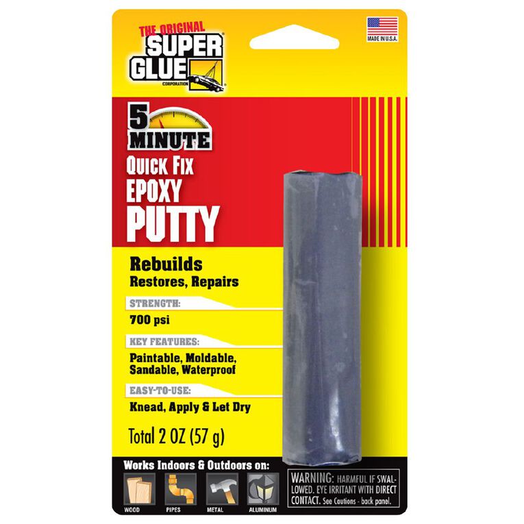 The Original Super Glue 15400-12 Epoxy Putty Stick 57g, , hi-res