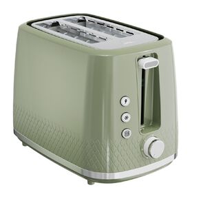 Living & Co 2 Slice Toaster Sage Green