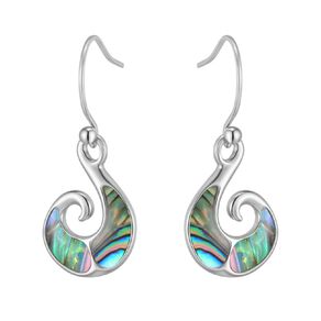 Kiwiana Stainless Steel Fish Hook Earrings