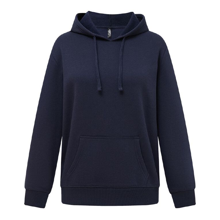 H&H Women's Essential Pullover Hoodie, Navy, hi-res