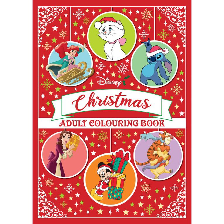 Disney Christmas: Adult Colouring Book, , hi-res
