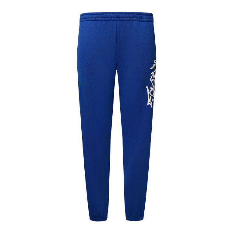 Garage Men's Elastic Cuff Trackpants, Blue Dark, hi-res