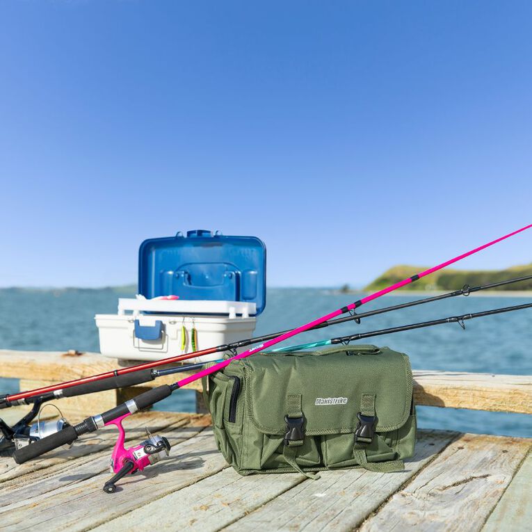 Maxistrike Kids' Combo 5ft 2 Piece Rod with Tackle Kit, , hi-res