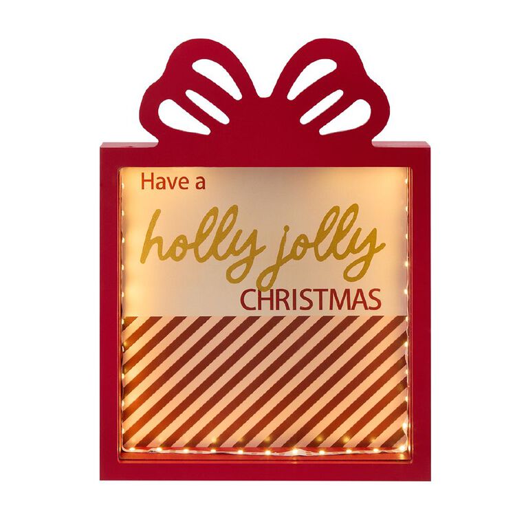 Wonderland Novelty LED Sign 20cm, , hi-res