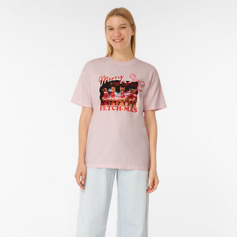Paramount Women's Tee, Pink Light, hi-res