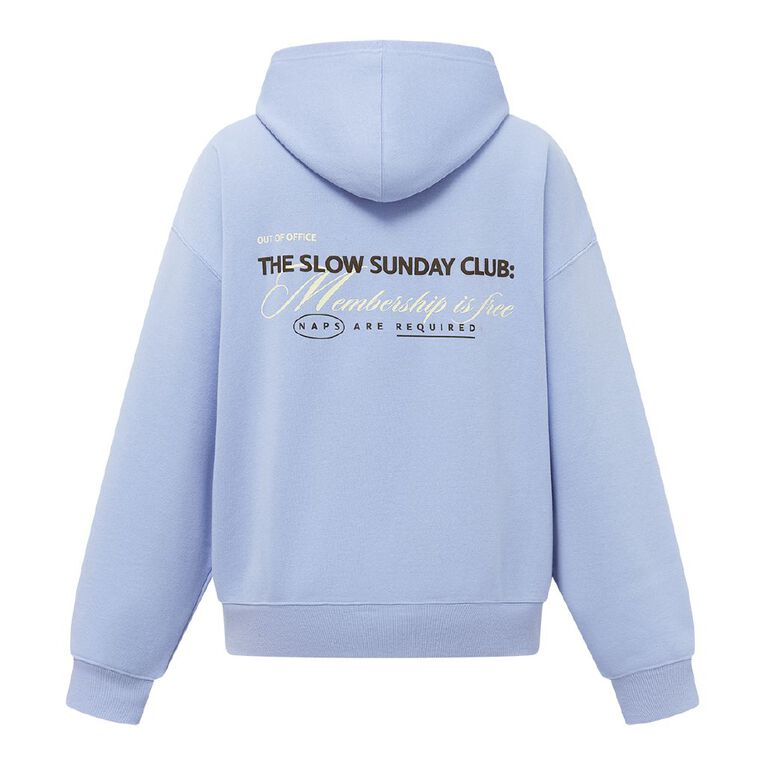 H&H Women's Lounge Hoodie, Blue Light, hi-res