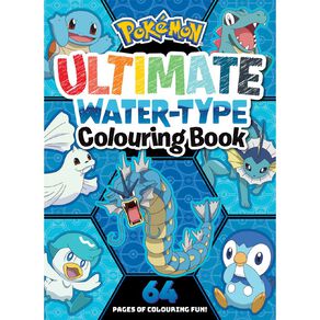 Pokemon: Water-Type Ultimate Colouring Book