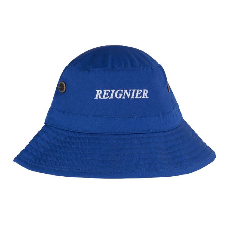 Schooltex Reignier Catholic School Bucket Hat with Embroidery, Royal, hi-res