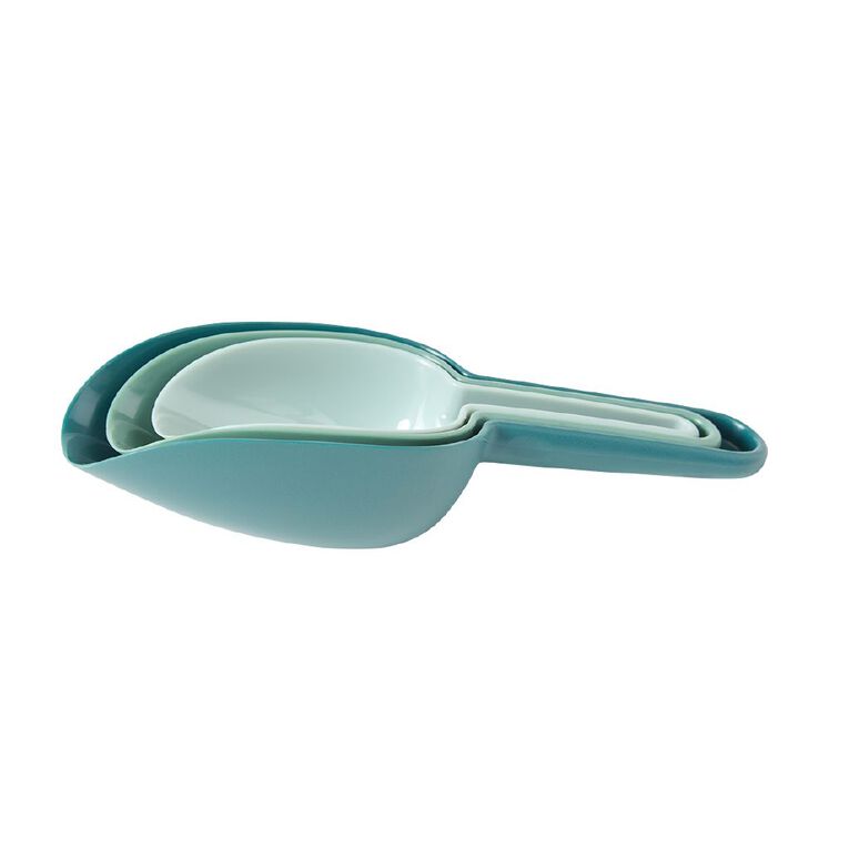 Living & Co Kitchen Scoop Green 3 Piece, , hi-res