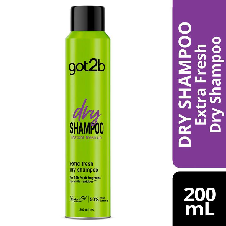 Schwarzkopf Got2b Fresh It Up Extra Fresh Dry Shampoo 200ml, , hi-res