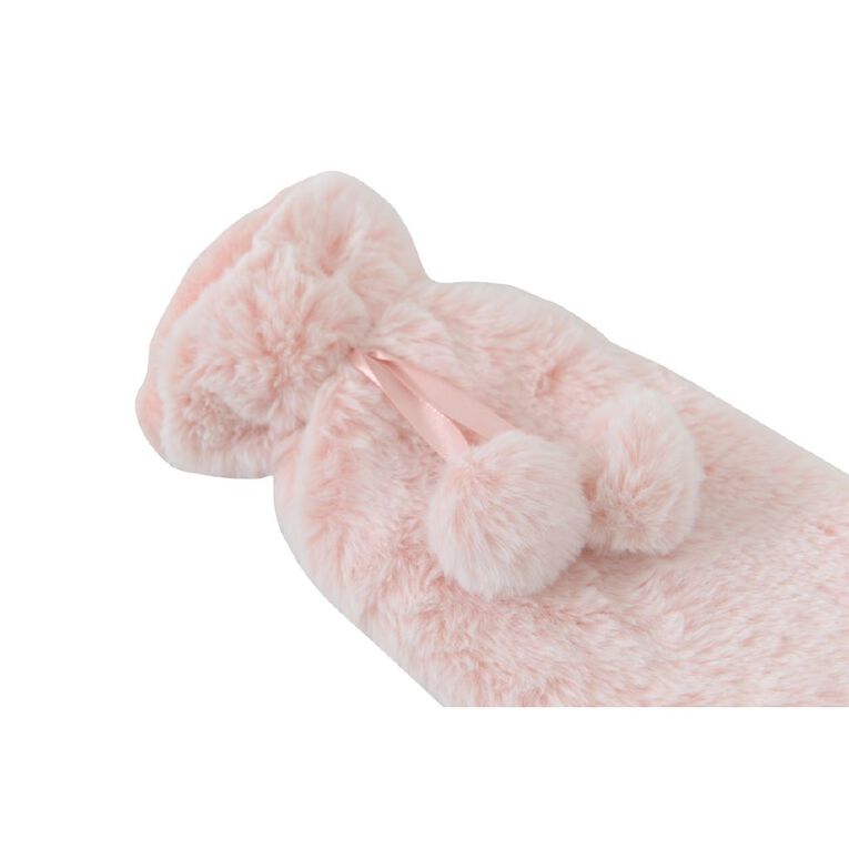 Living & Co Long Hot Water Bottle Pink, , hi-res