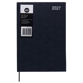 WS 2027 Diary A5 Day to Page Navy
