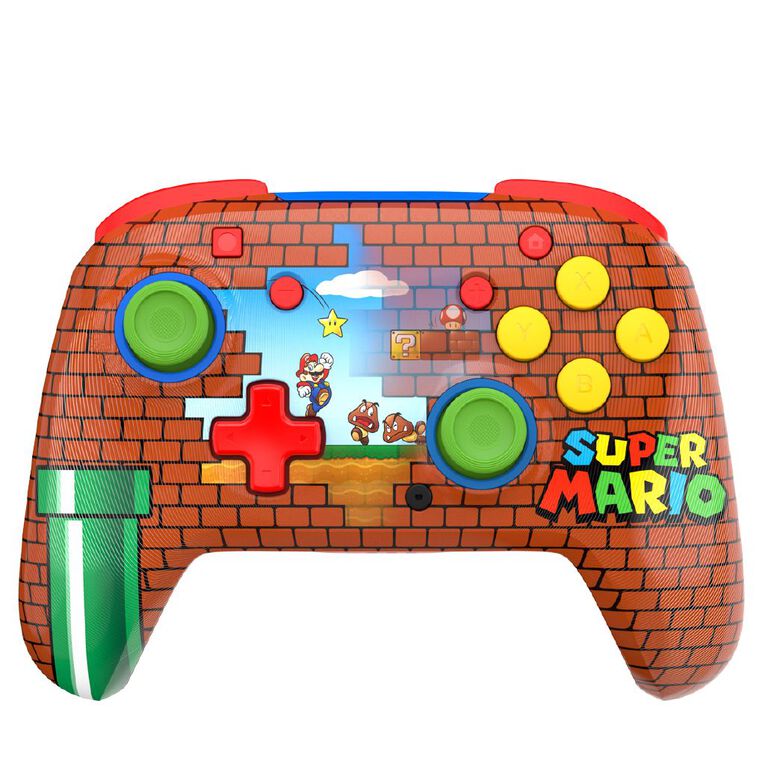 Turtle Beach Rematch Wireless Controller for NSW Mario Bricks, , hi-res