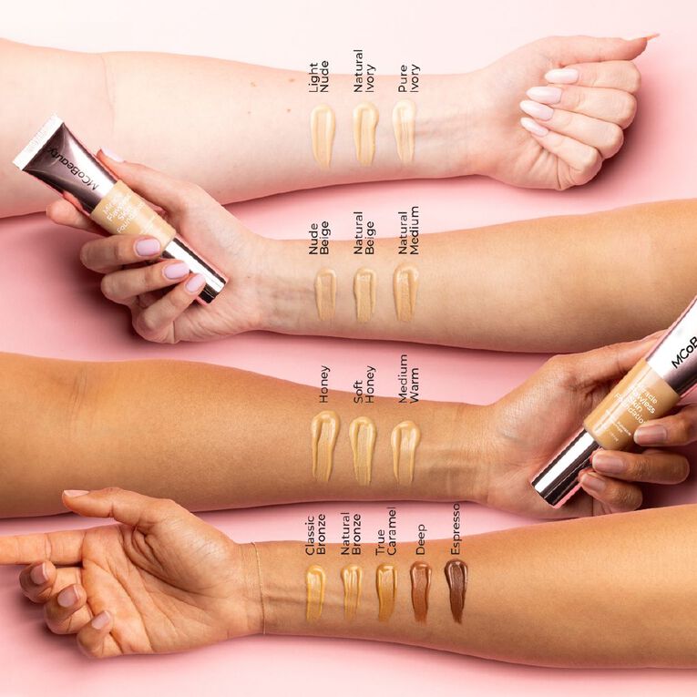 MCoBeauty Miracle Flawless Skin Foundation Natural Ivory, , hi-res