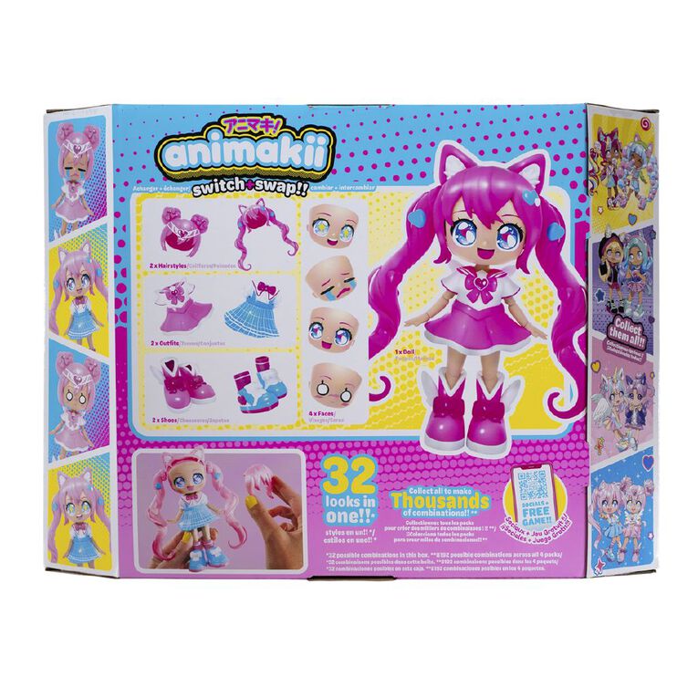 Animakii Doll Set Assorted, , hi-res
