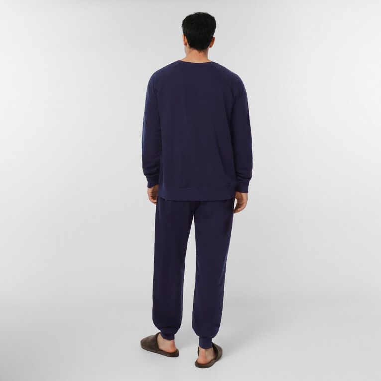 H&H Men's Lounge Set, Navy, hi-res