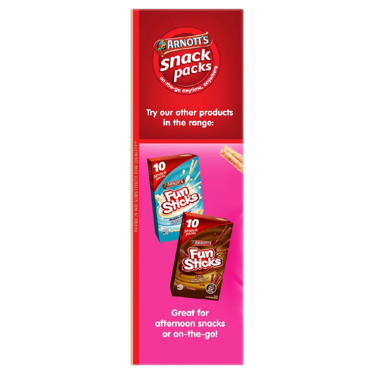 Arnott's Funsticks Strawberry 10 Pack, , hi-res