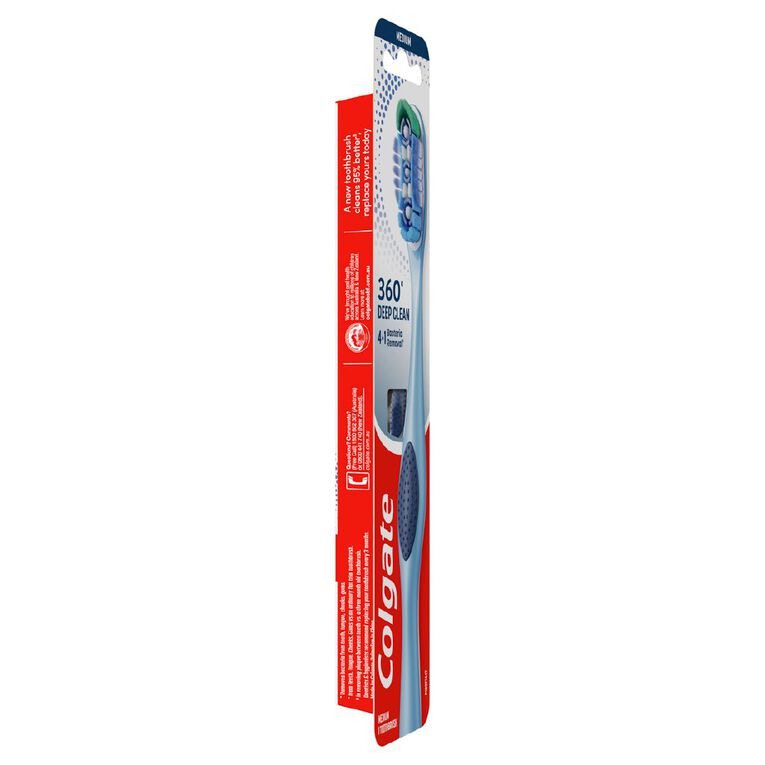 Colgate 360 Degree Toothbrush Medium Assorted, , hi-res