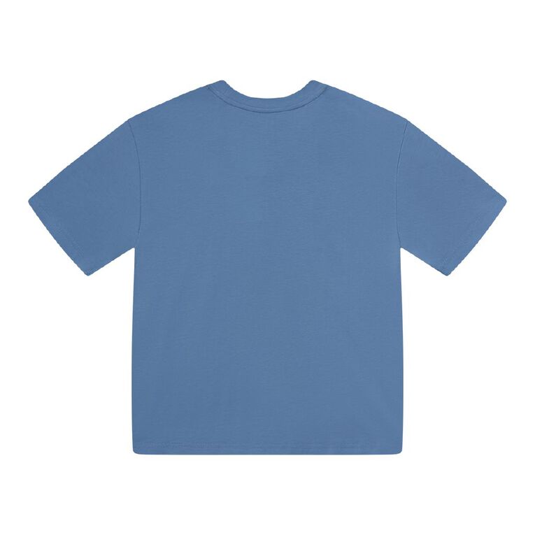 Young Original Short Sleeve Pocket Tee, Blue Mid, hi-res