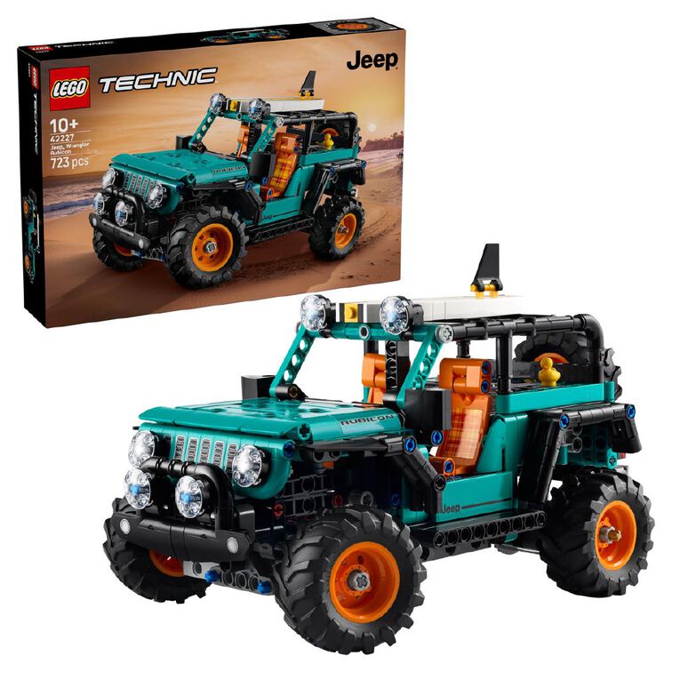 LEGO Technic Jeep Wrangler Rubicon SUV 42227, , hi-res