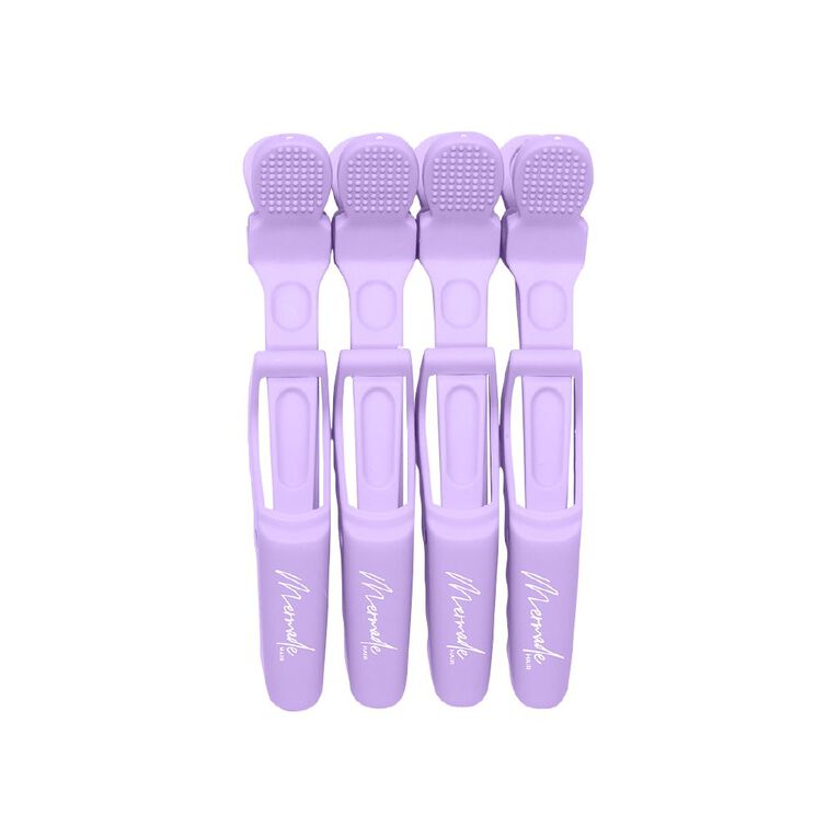 Mermade Hair Grip Clips Lilac, , hi-res