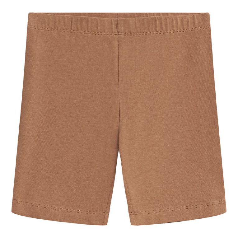 Young Original Plain Bike Shorts, Brown Mid, hi-res