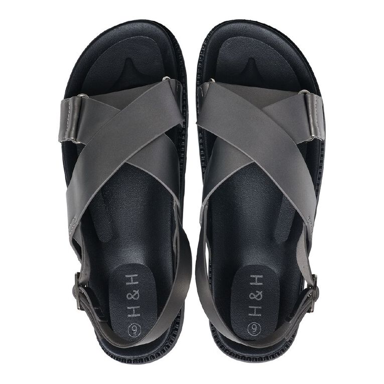 H&H Women's Xover Chunky Sandals Pewter, Pewter, hi-res