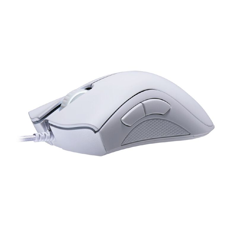 Razer DeathAdder Essential Ergonomic Wired Gaming Mouse White, , hi-res