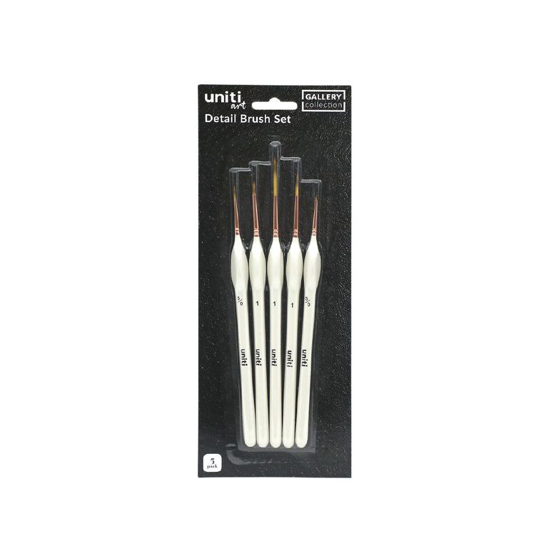 Uniti Gallery Detail Brush 5 Pack, , hi-res