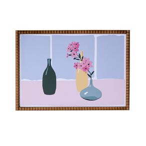 Living & Co Vase Still Life Framed Print 35x50cm