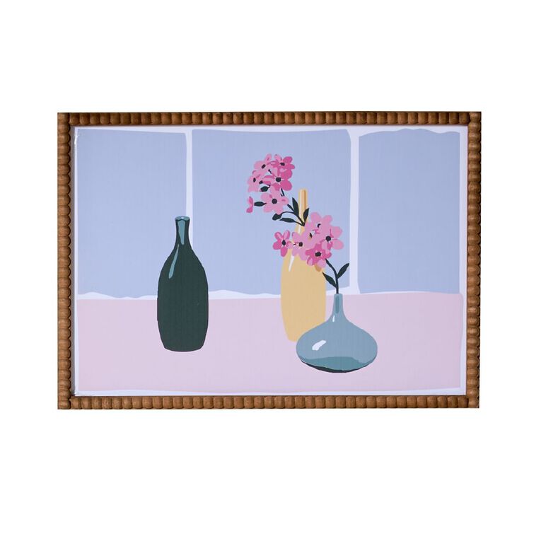 Living & Co Vase Still Life Framed Print 35x50cm, , hi-res