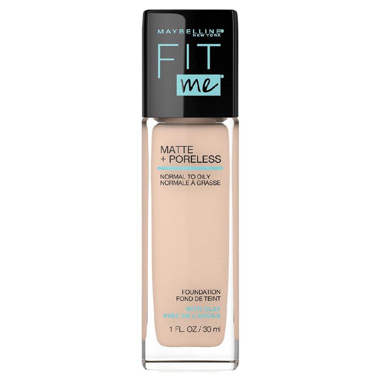 Maybelline Fit Me Matte & Poreless Liquid Foundation Classic Ivory, , hi-res