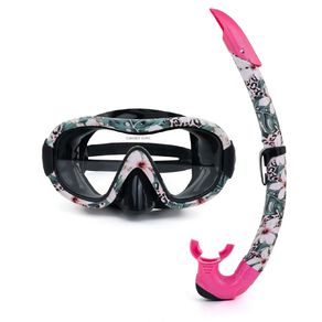 Active Intent Water Adults Printed Mask & Snorkel Set Assorted