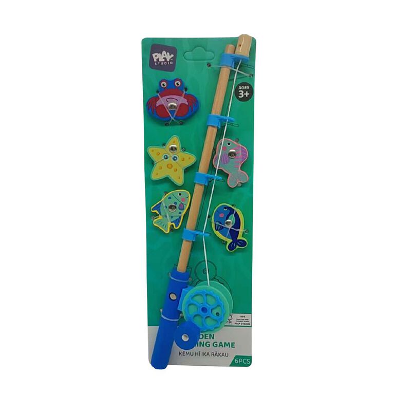 Play Studio Wooden Fishing Game, , hi-res