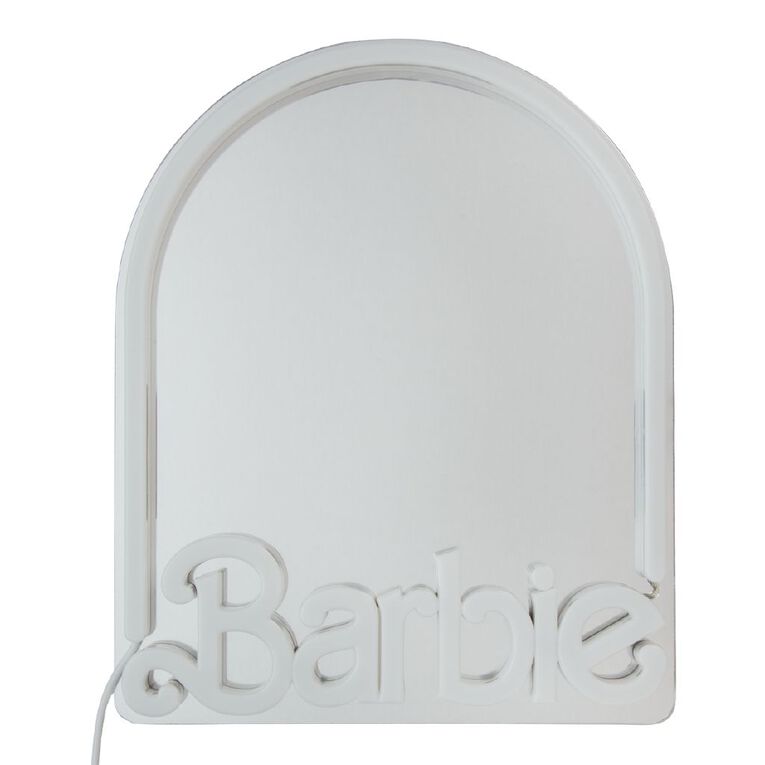 Paladone Barbie Wall Mountable LED Neon Mirror, , hi-res