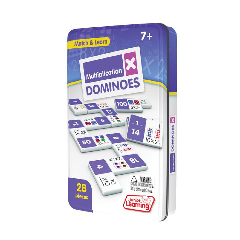 Junior Learning Multiplication Dominoes, , hi-res