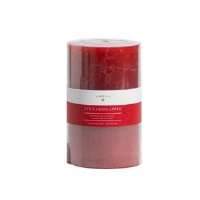 Living & Co Ambience Scented Pillar Candle Cinnamon Apple