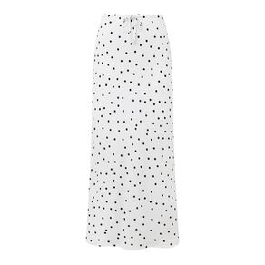 H&H Women's Georgette Print Bias Maxi Skirt