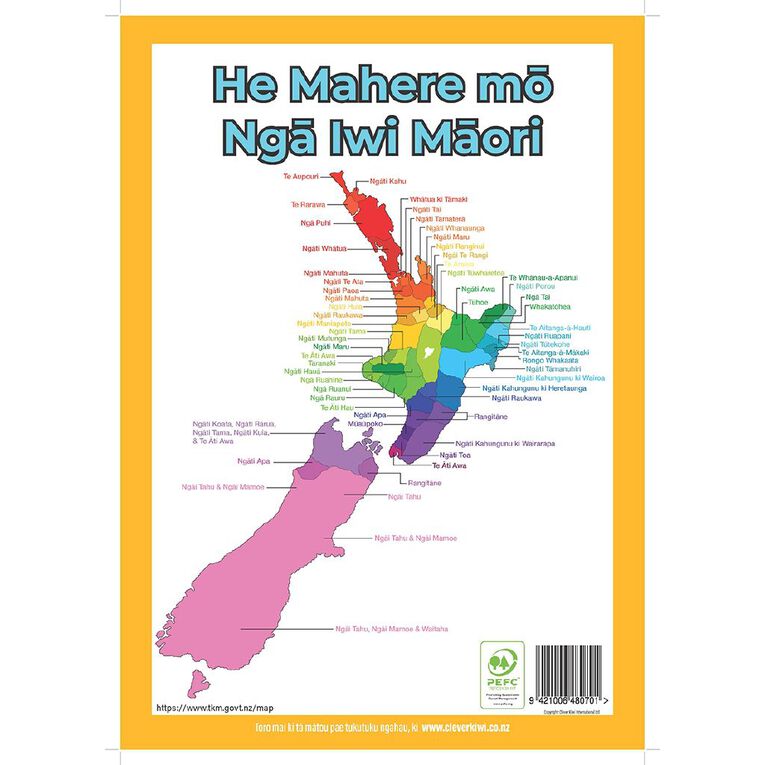 Clever Kiwi Topic Book In Te Reo Maori, , hi-res