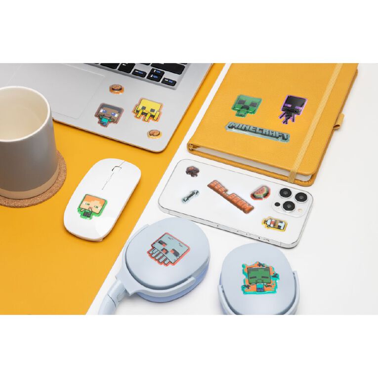 Paladone Minecraft Puffy Gadget Decals, , hi-res