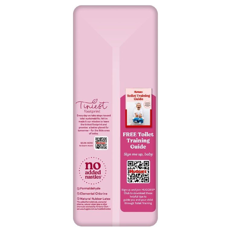 Huggies Girls' Convenience Nappy Junior Size 6 16+kg 14 Pack, , hi-res