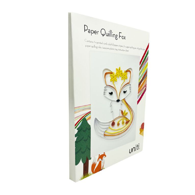 Uniti Paper Quilling Fox, , hi-res