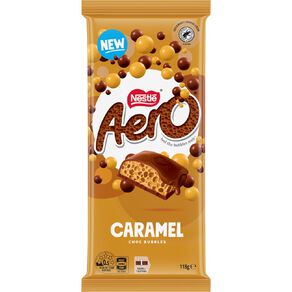 Nestle Aero Caramel Block 118g