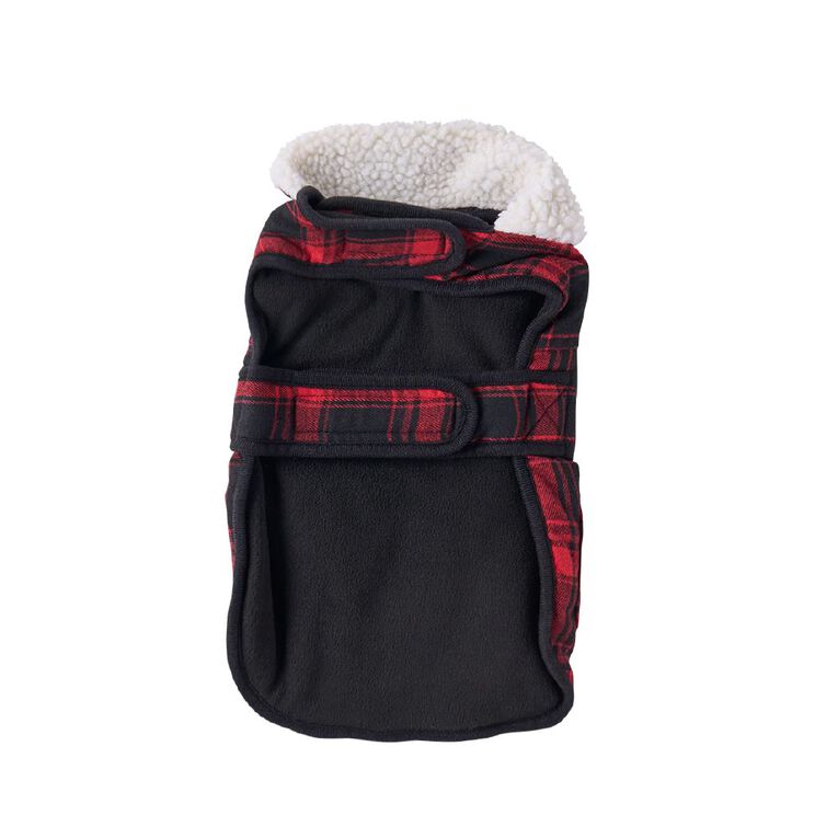 Petzone Check Jacket Red Small, , hi-res